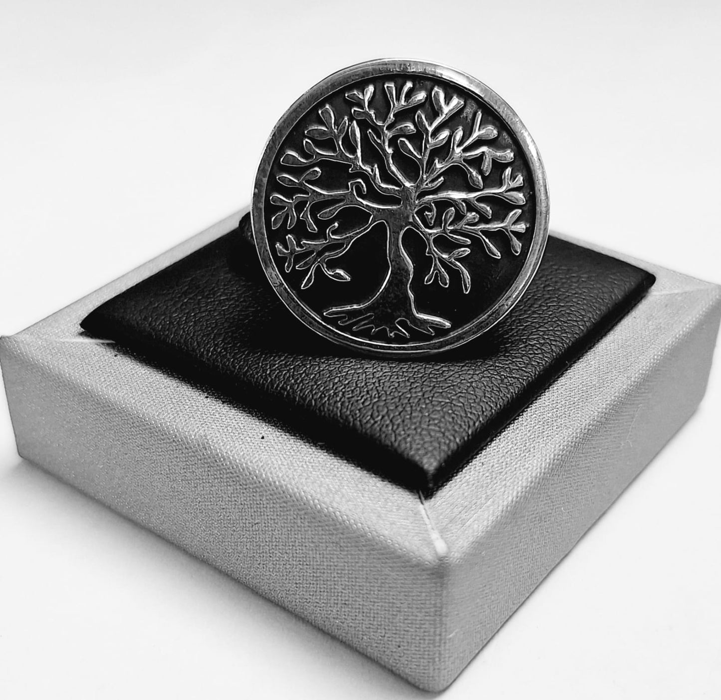 ANILLO ARBOL DE LA VIDA EN PLATA LEY 925