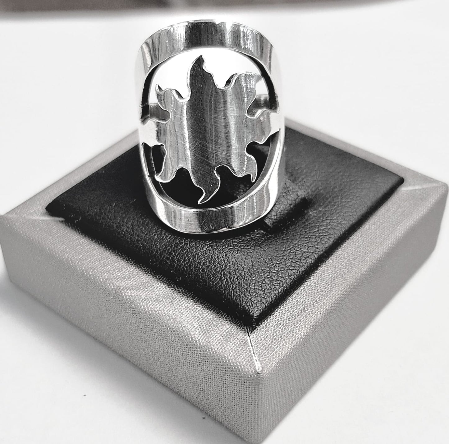 ANILLO PLATA LEY 925