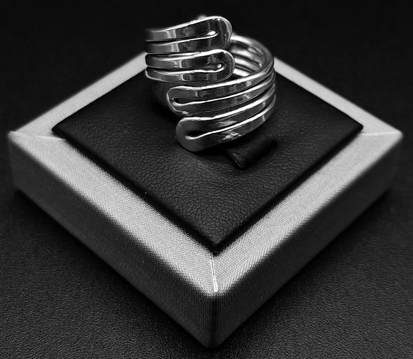ANILLO PLATA LEY 925