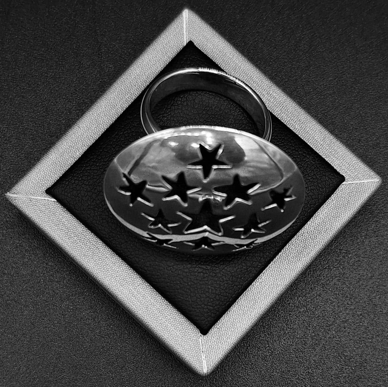 ANILLO PLATA LEY 925 , VINTAGE