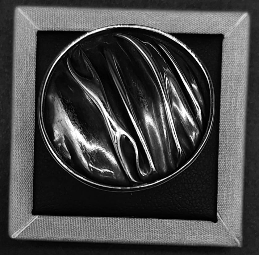 ANILLO PLATA LEY 925 , CORRUGADO