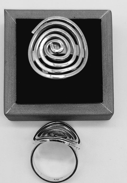 ANILLO PLATA LEY 925