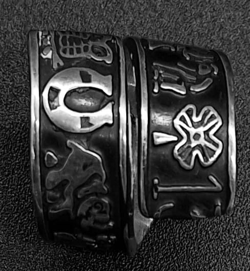 ANILLO PLATA LEY 925, DE LA SUERTE