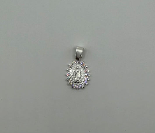 Dije Virgen Zirconia